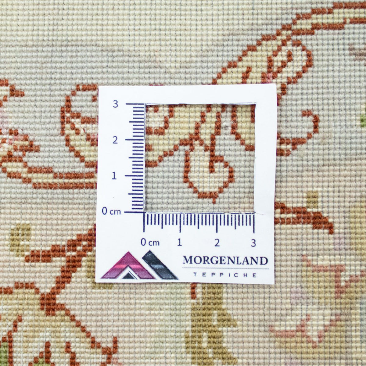 Perser Rug - Tabriz - Premium round  - 148 x 148 cm - beige