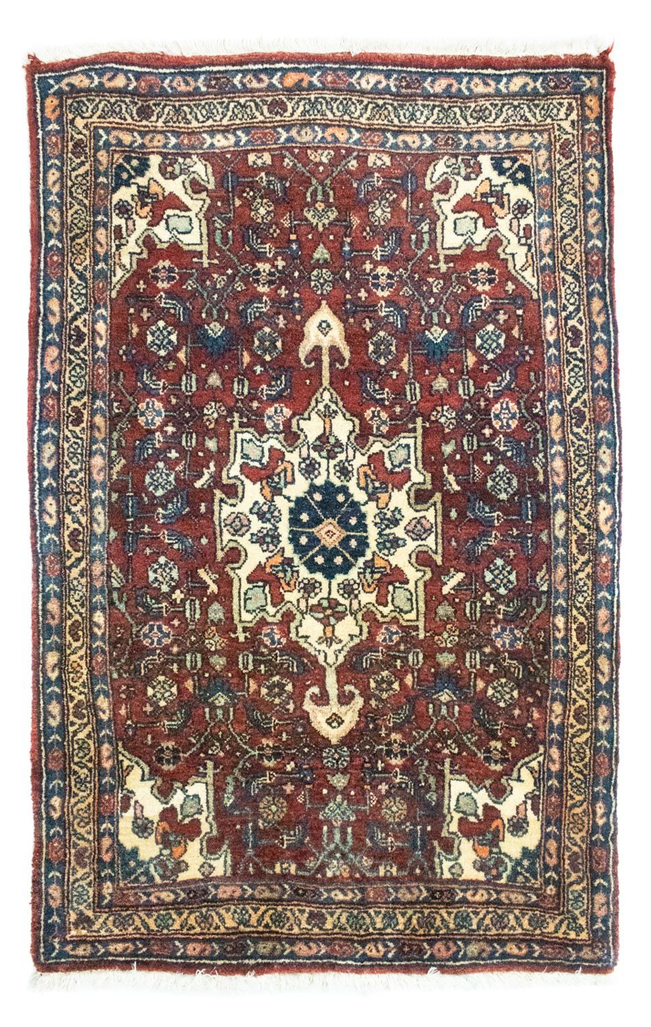 Perser Rug - Bidjar - 101 x 68 cm - red