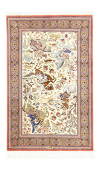 Silk Rug - Ghom Silk - Premium - 121 x 77 cm - beige