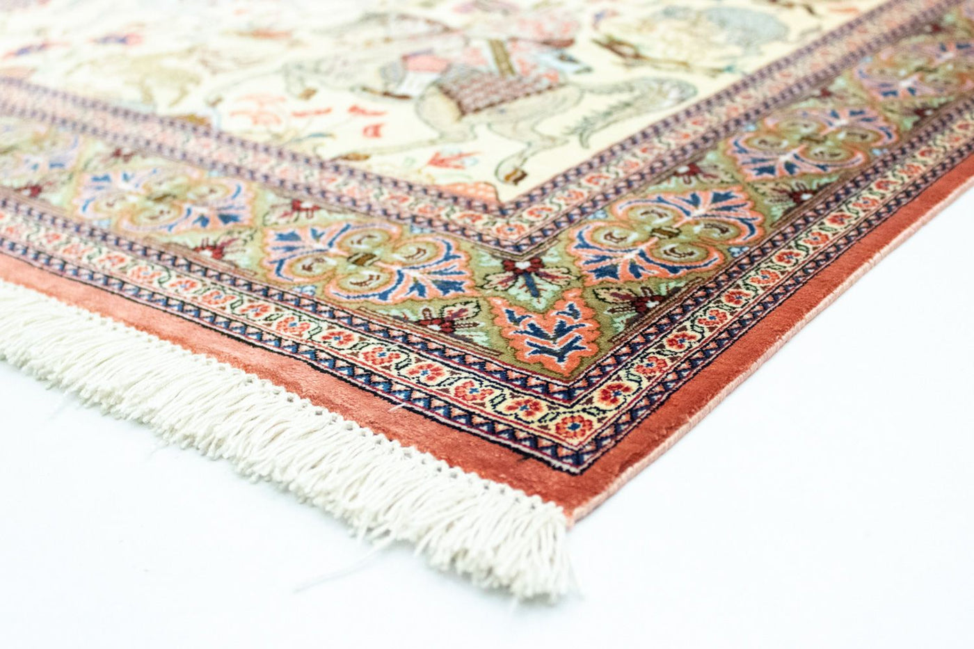 Qom Silk Rug 121x77cm - Persian Rugs