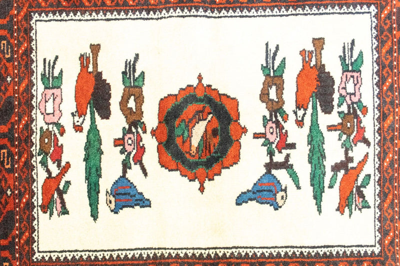 Belutsch Rug - 157 x 90 cm - orange