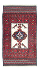 Belutsch Rug - 155 x 88 cm - red