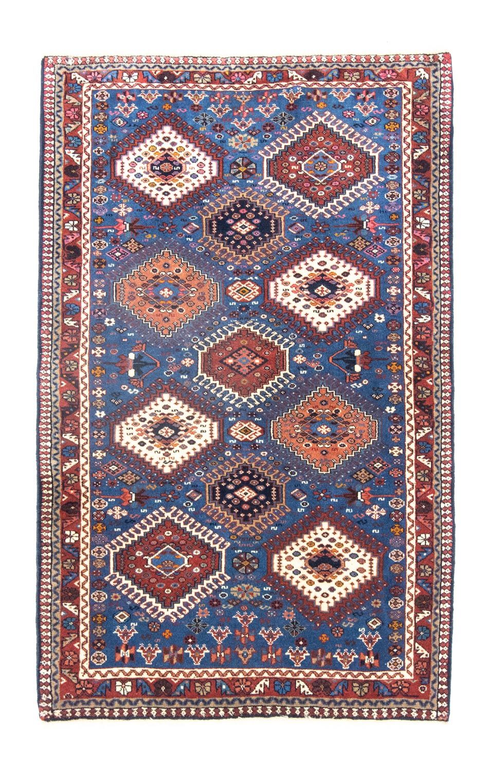 Perser Rug - Nomadic - 130 x 80 cm - blue