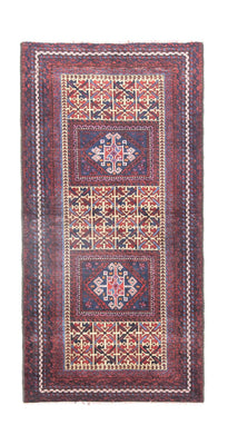 Belutsch Rug - 164 x 82 cm - blue