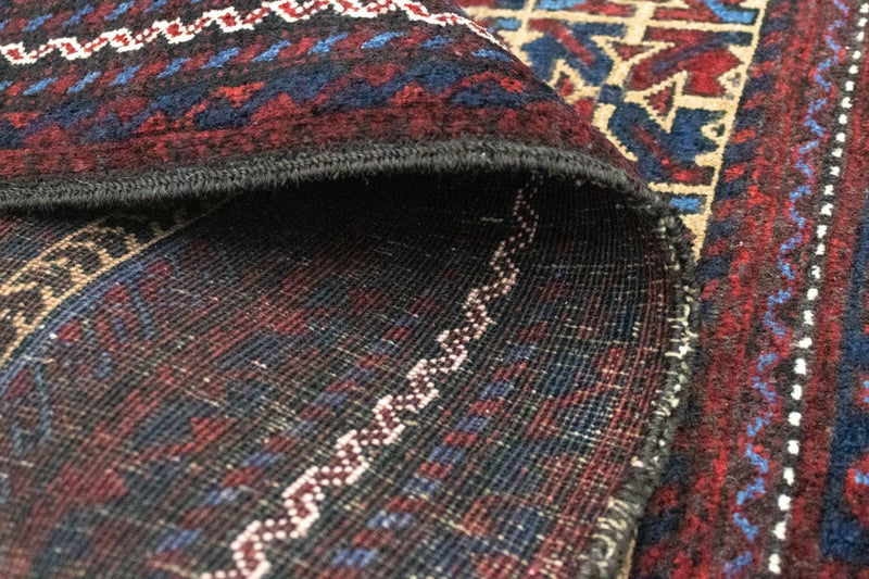 Belutsch Rug - 164 x 82 cm - blue