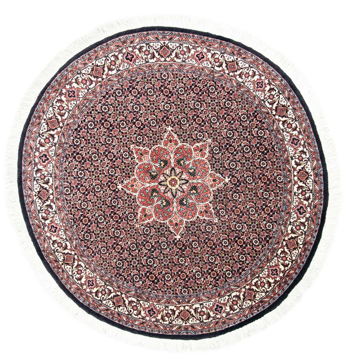Perser Rug - Bidjar round  - 155 x 155 cm - blue