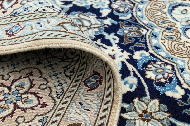 Perser Rug - Nain - Royal - 360 x 255 cm - dark blue