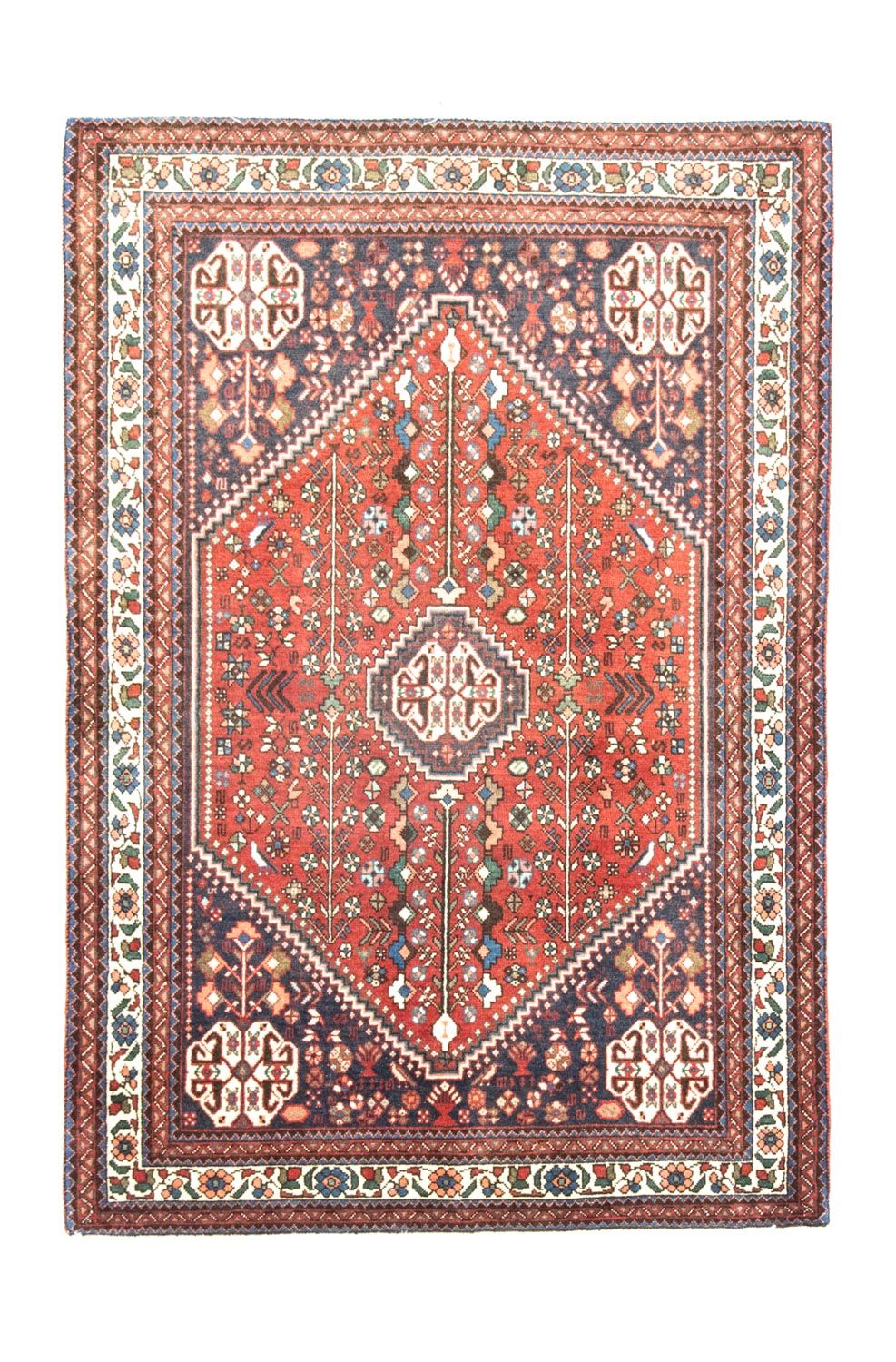 Perser Rug - Nomadic - 156 x 107 cm - orange
