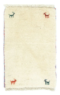 Gabbeh Rug - Perser - 60 x 40 cm - beige