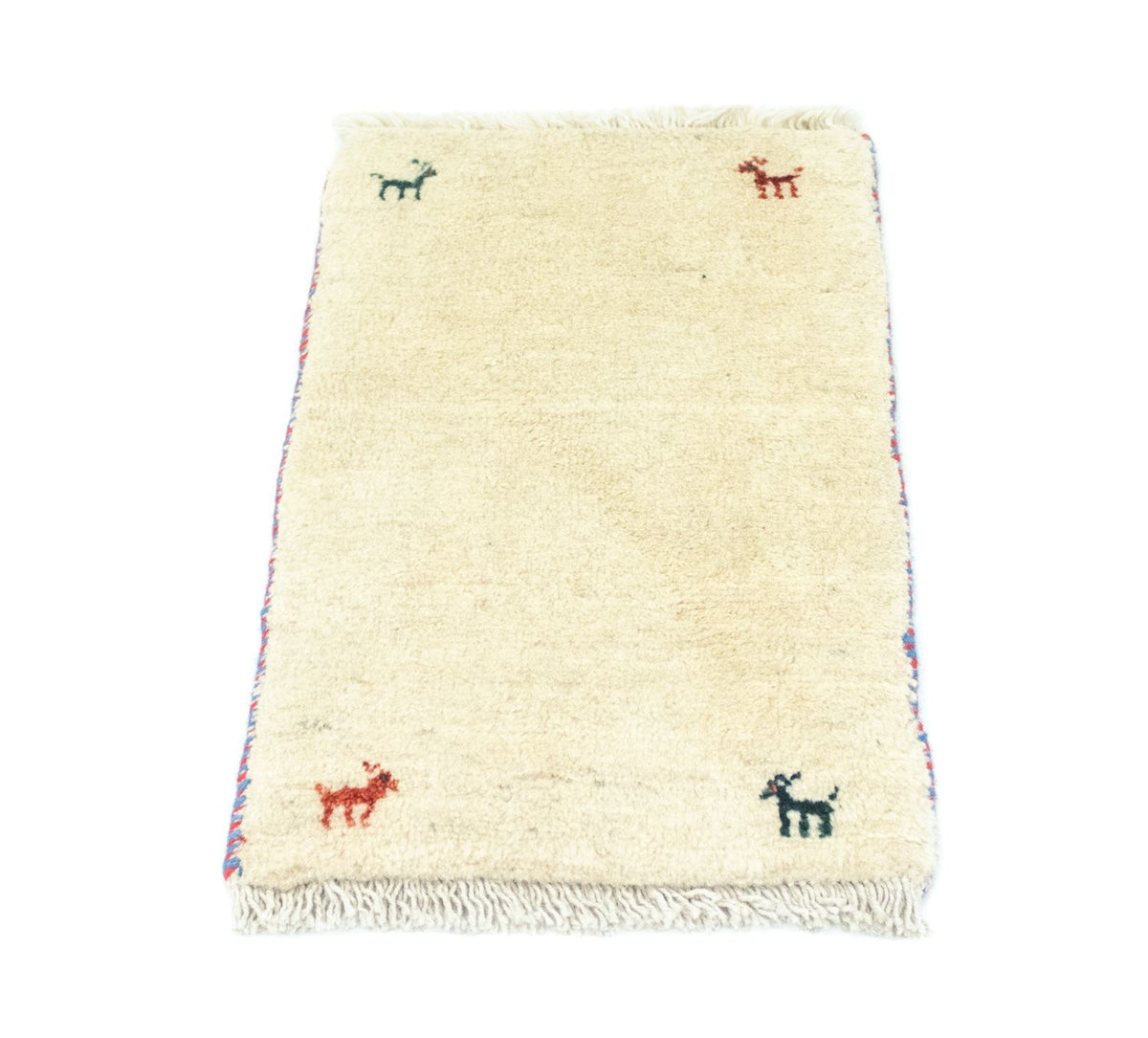 Gabbeh Rug - Perser - 60 x 40 cm - beige