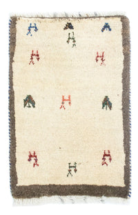 Persian Gabbeh Rug 60x40cm - Perserteppich Wollteppich – product image