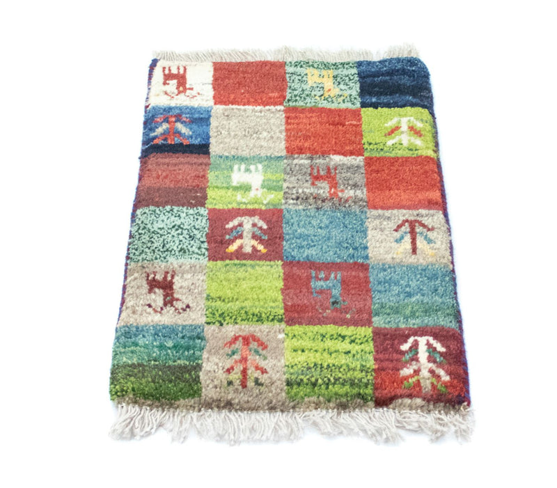 Gabbeh Rug - Perser - 60 x 40 cm - multicolored