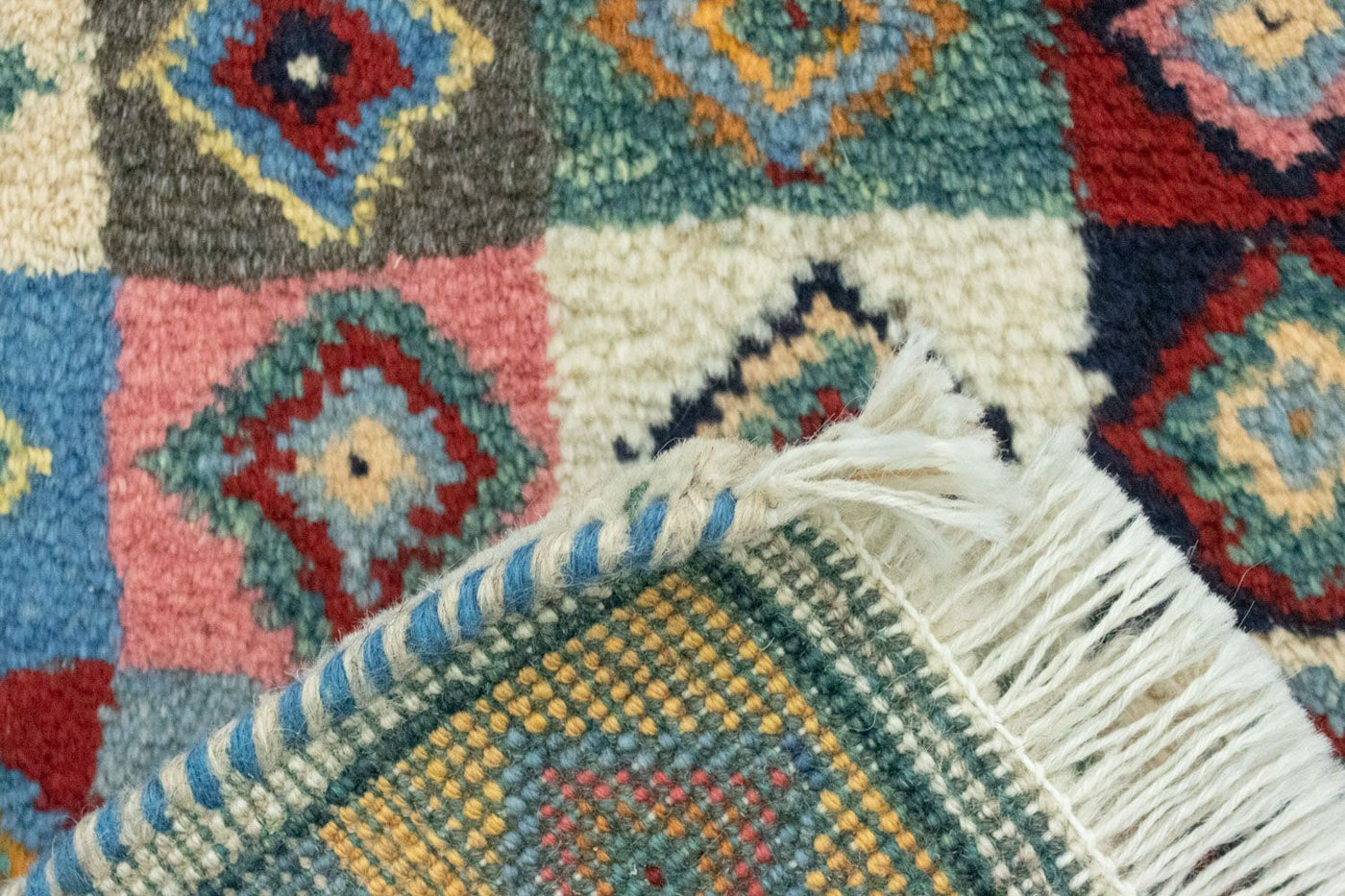 Persian Gabbeh Rug 60x40cm - Perserteppich Wollteppich