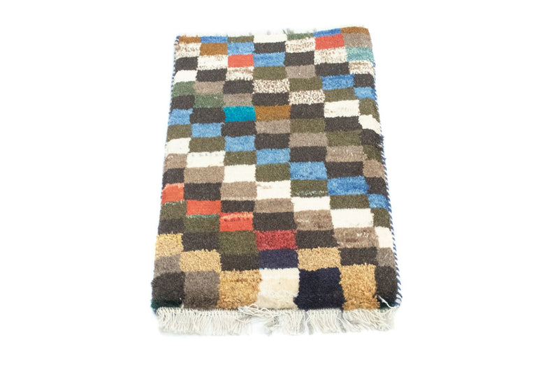 Persian Gabbeh Rug 60x40cm - Perserteppich Wollteppich