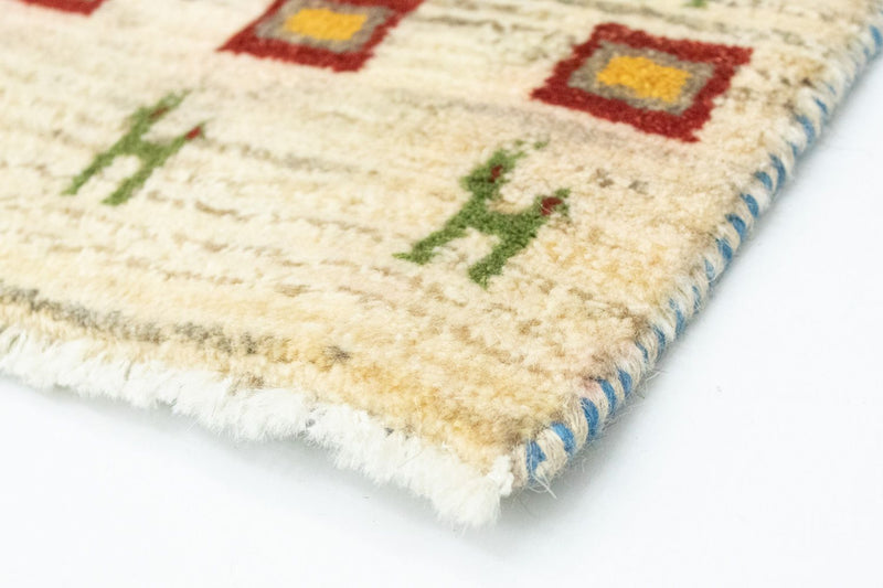 Persian Gabbeh Rug 60x40cm - Perserteppich Wollteppich