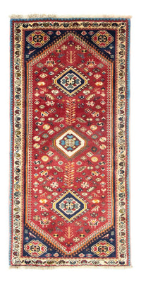 Perser Rug - Nomadic - 148 x 73 cm - red