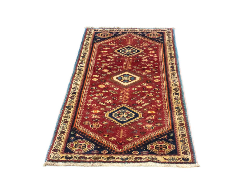 Perser Rug - Nomadic - 148 x 73 cm - red