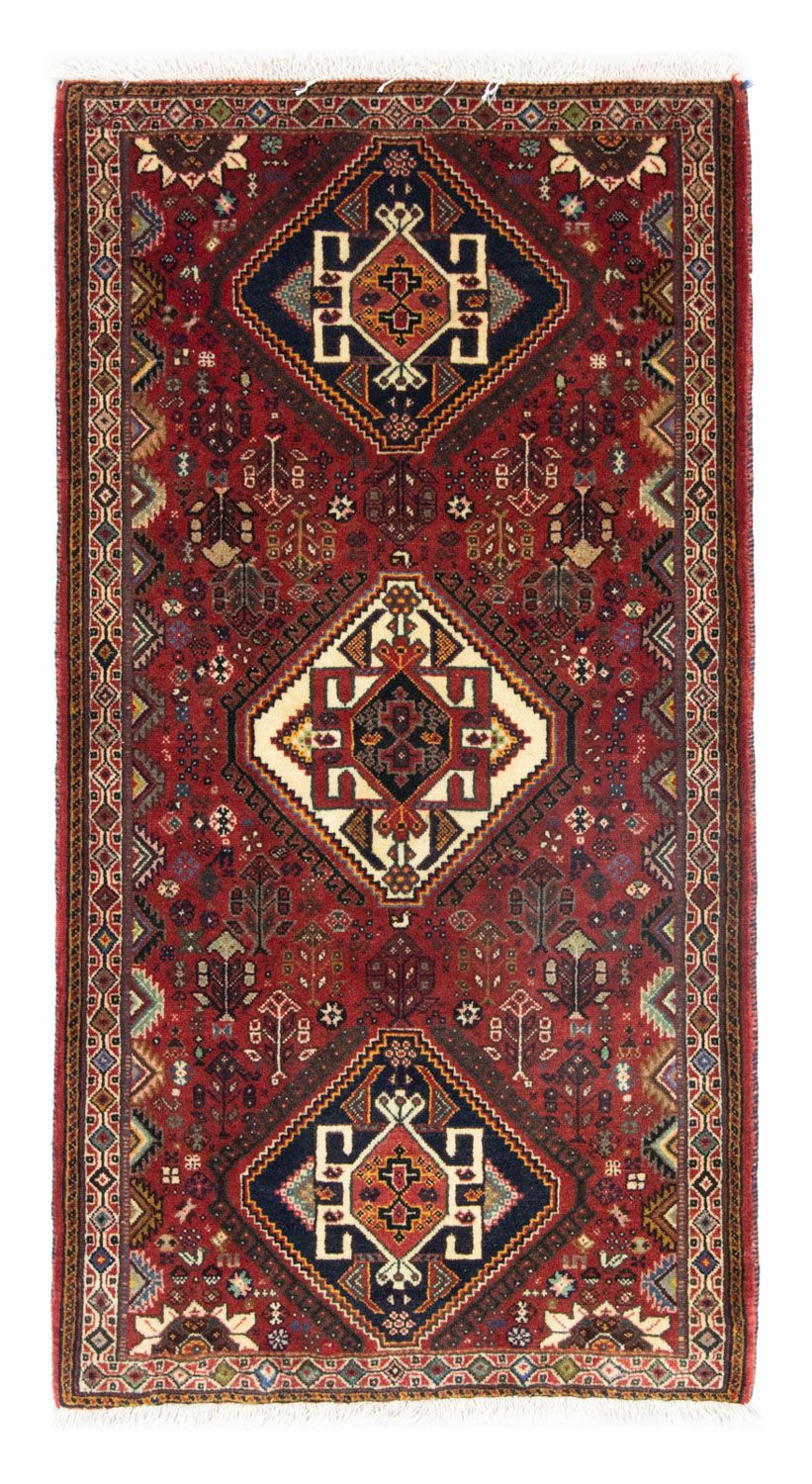 Perser Rug - Nomadic - 147 x 75 cm - red