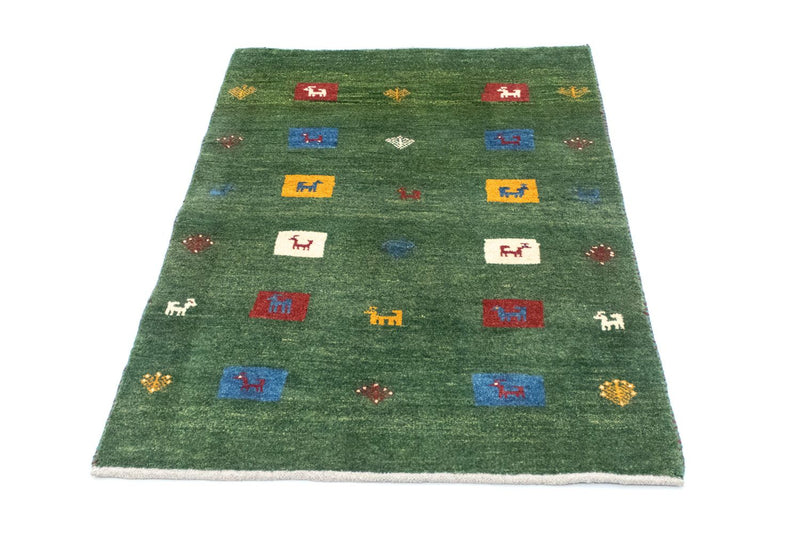 Gabbeh Rug - Perser - 128 x 92 cm - green