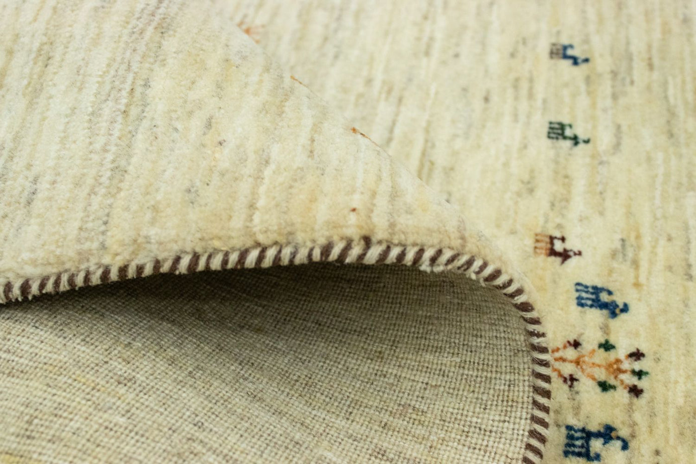 Loribaft Rug 128x82cm - Perserteppich Wollteppich