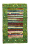 Qashqai Rug 80x126cm - Persian Rugs - Rectangle / Multicolored / 80 x 126 cm Rectangle