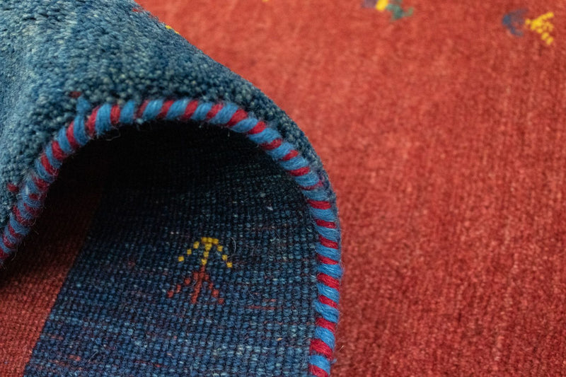 Perser Rug - Nomadic - 125 x 84 cm - rust