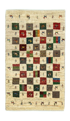 Gabbeh Rug - Perser - 129 x 80 cm - colorful