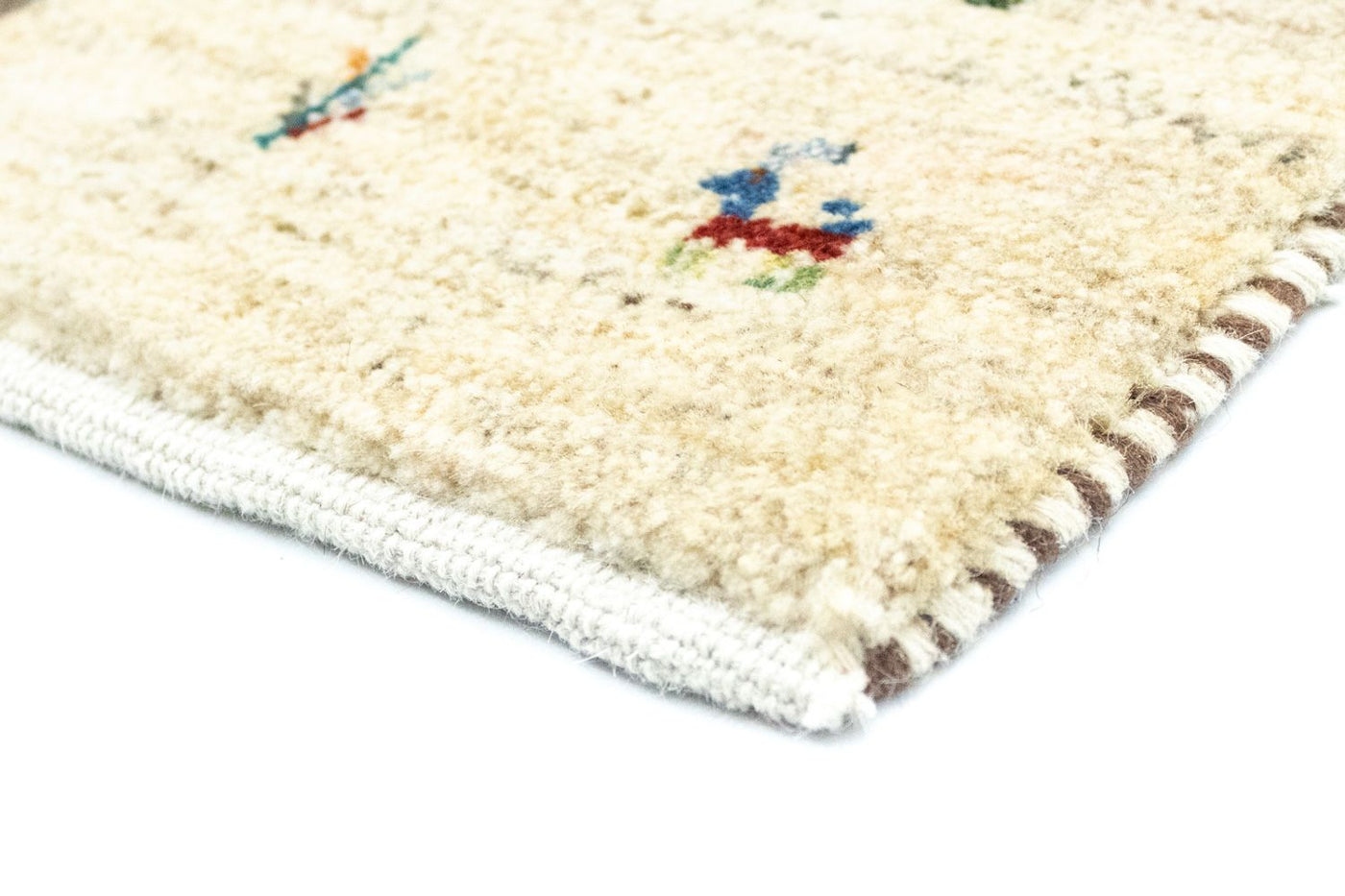 Persian Gabbeh Rug 129x80cm - Perserteppich Wollteppich