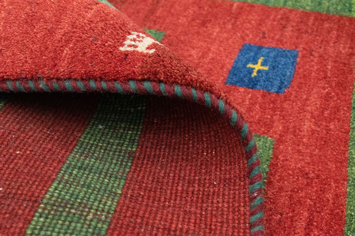 Perser Rug - Nomadic - 120 x 82 cm - orange