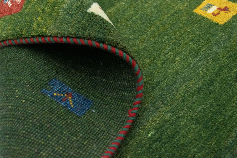 Perser Rug - Nomadic - 120 x 80 cm - green