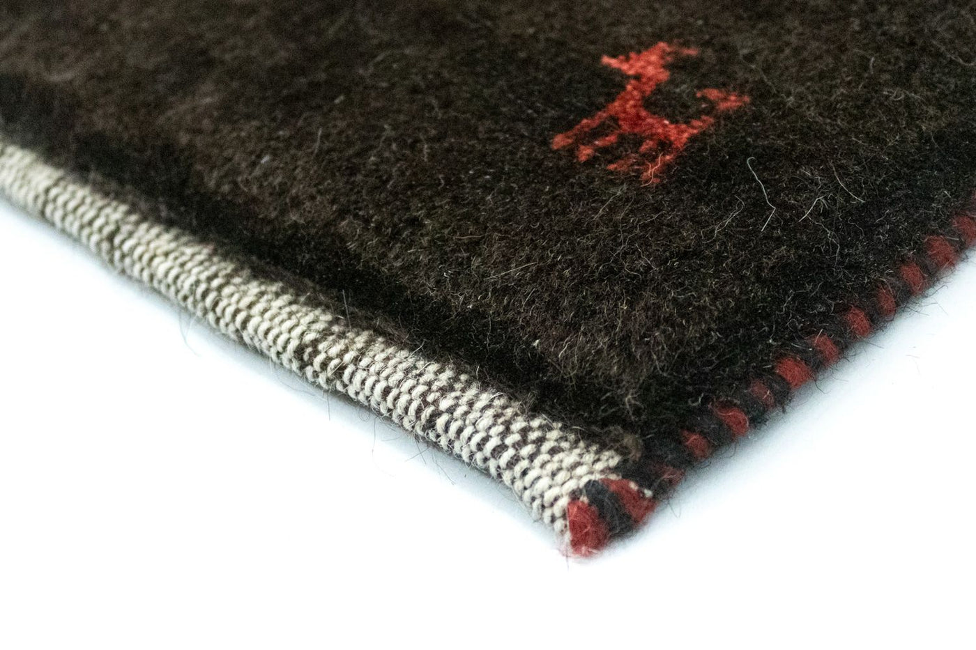 Persian Gabbeh Rug 130x85cm - Perserteppich Wollteppich