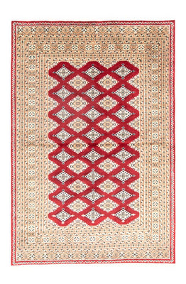 Pakistani Rug - 207 x 143 cm - red