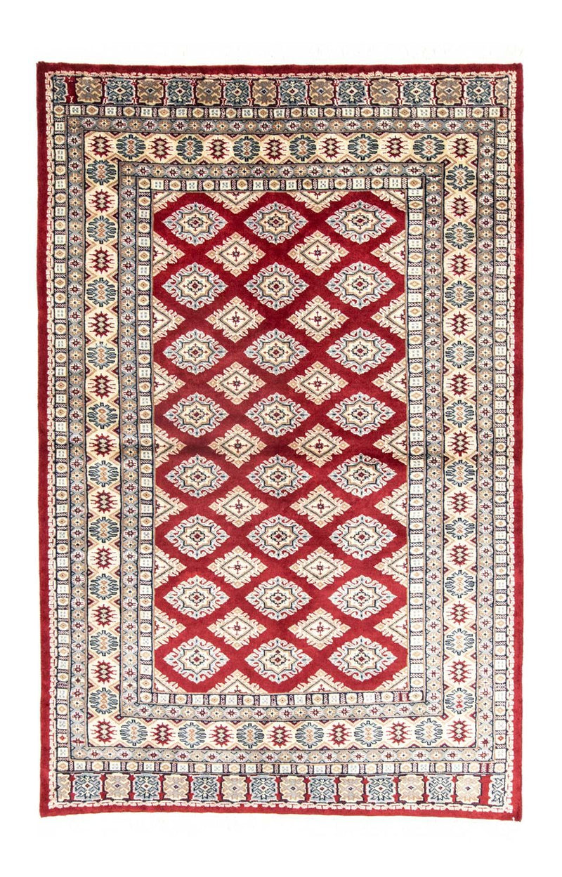 Pakistani Rug - 180 x 123 cm - red
