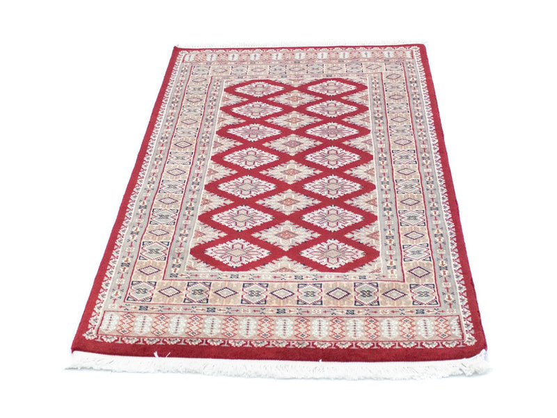 Pakistani Rug - 124 x 78 cm - red