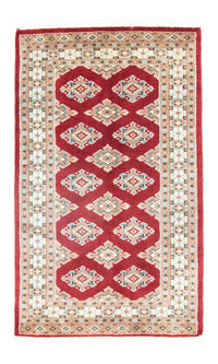 Pakistani Rug - 126 x 77 cm - red