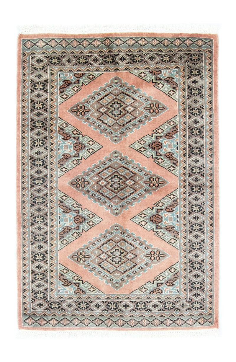Pakistani Rug - 119 x 81 cm - rose