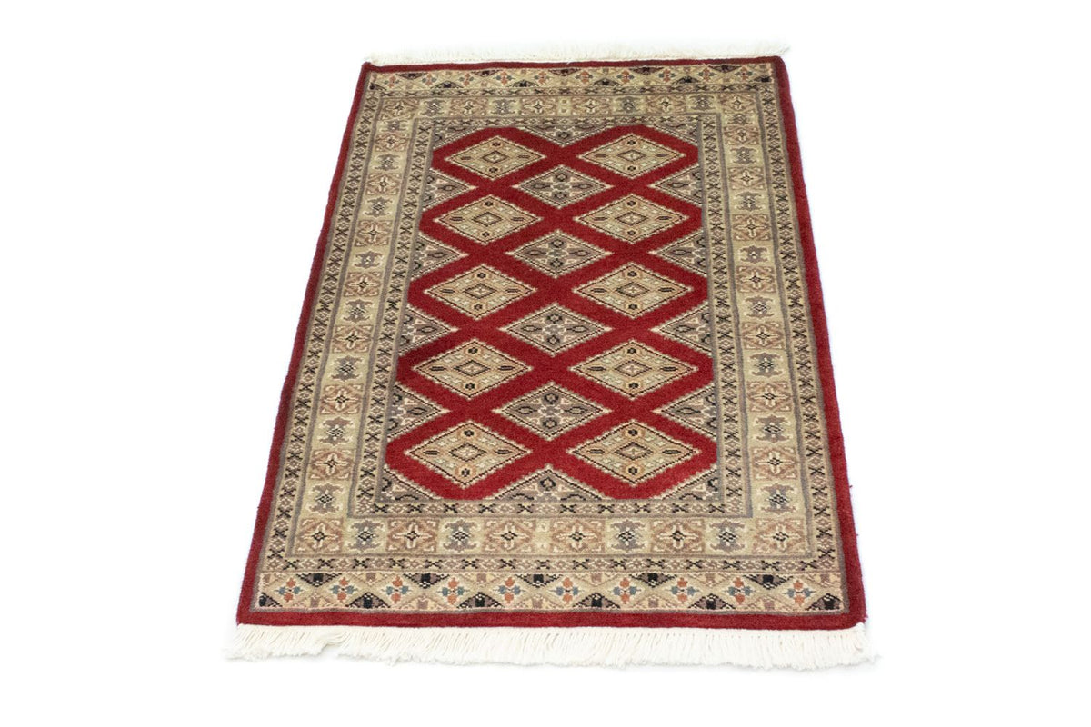 Pakistani Rug - 93 x 62 cm - red