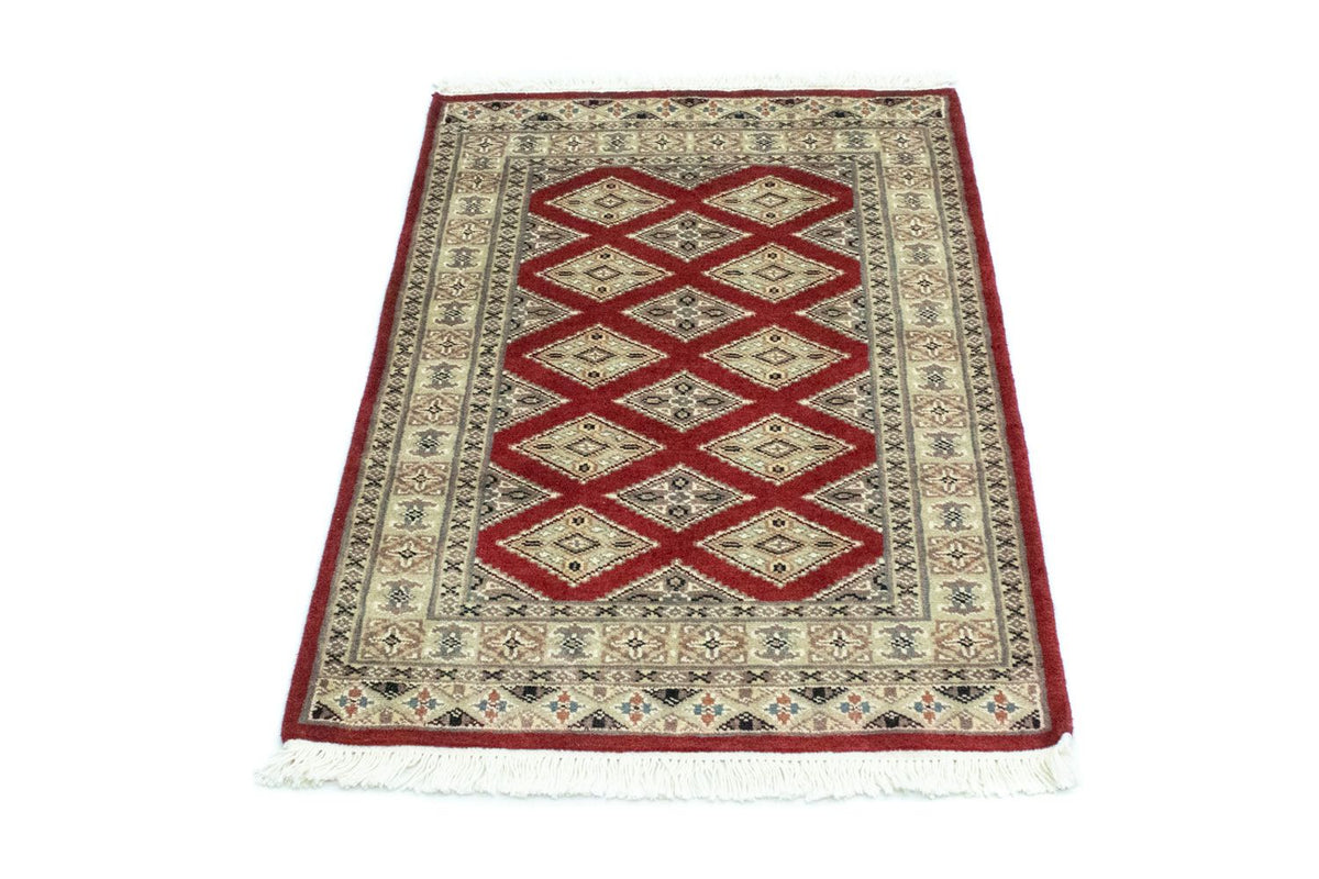 Pakistani Rug - 93 x 63 cm - red