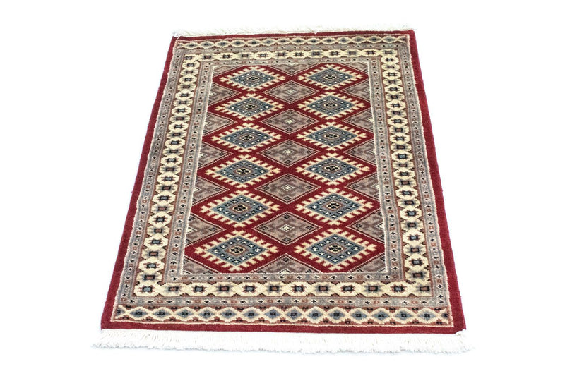 Pakistani Rug - 91 x 62 cm - red