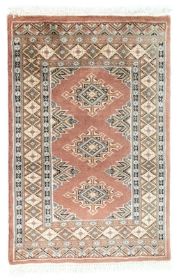 Pakistani Rug - 88 x 57 cm - brown