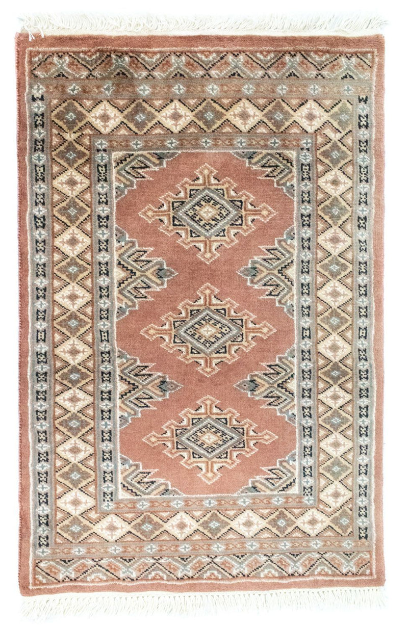 Pakistani Rug - 88 x 57 cm - brown