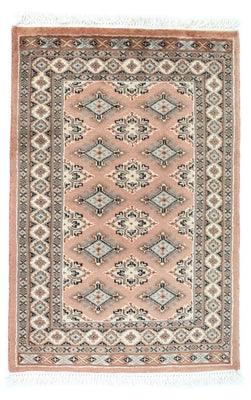 Pakistani Rug - 91 x 61 cm - salmon
