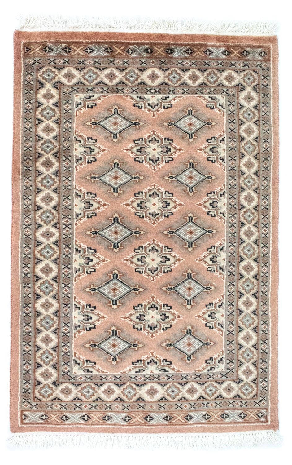 Pakistani Rug - 91 x 61 cm - salmon