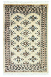 Pakistani Rug - 93 x 61 cm - beige