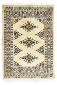 Pakistani Rug - 92 x 64 cm - beige