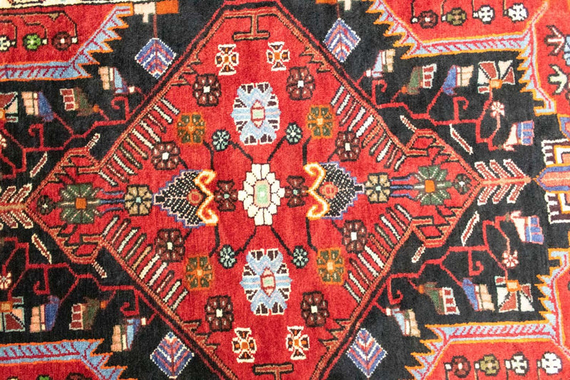 Perser Rug - Nomadic - 155 x 108 cm - red