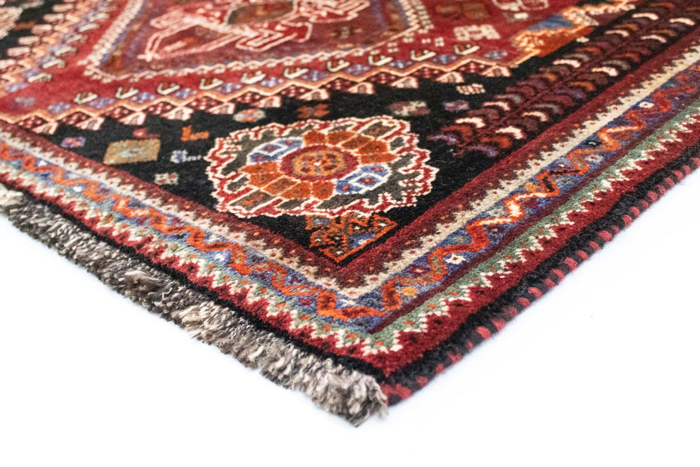 Qashqai Rug 170x114cm - Persian Rugs