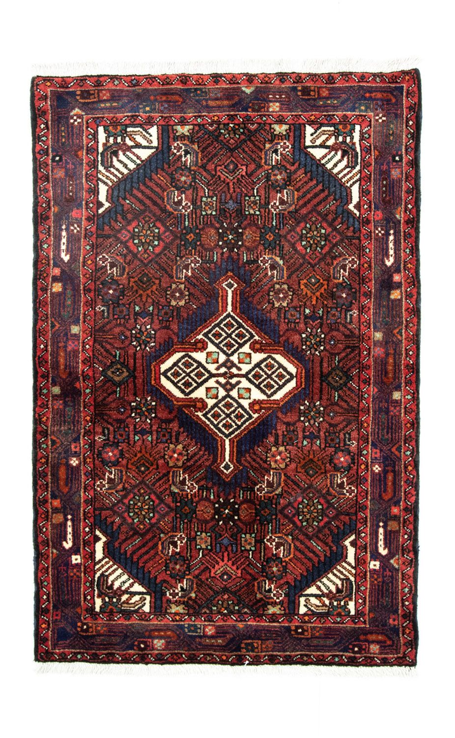 Perser Rug - Nomadic - 124 x 80 cm - brown