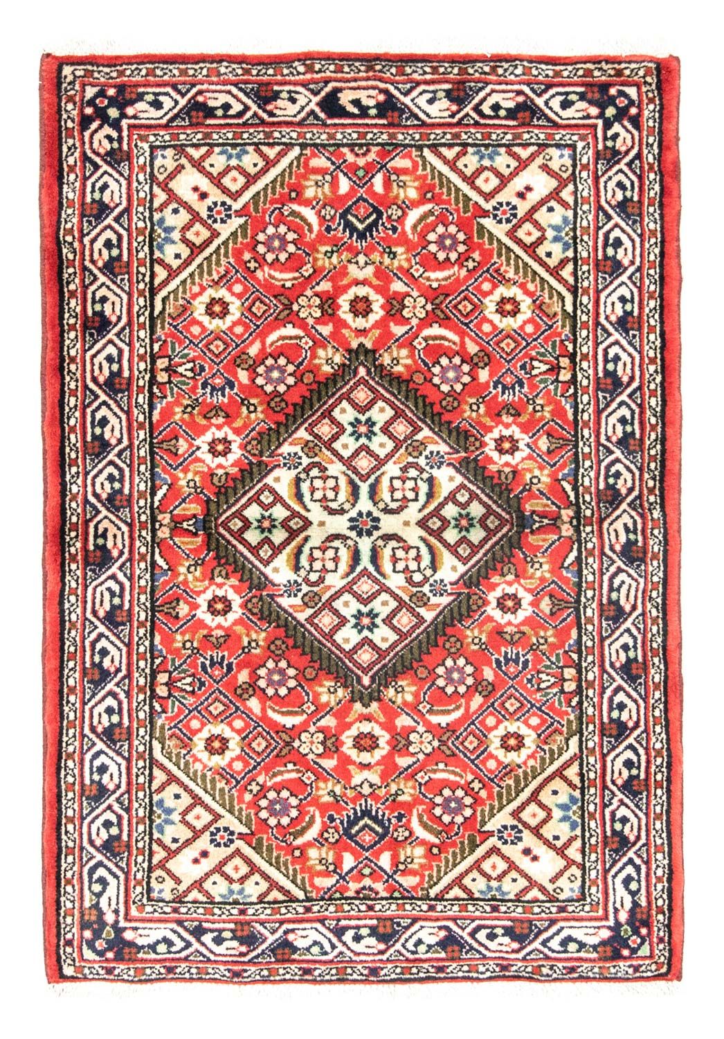 Perser Rug - Nomadic - 120 x 83 cm - red