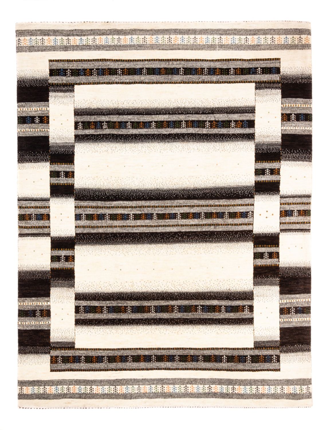 Gabbeh Rug - Loribaft Perser - 278 x 211 cm - cream